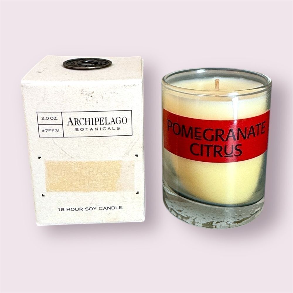 ARCHIPELAGO BOTANICALS 2002 Discontinued Pomegranate Citrus 2.0 oz  *NEW*